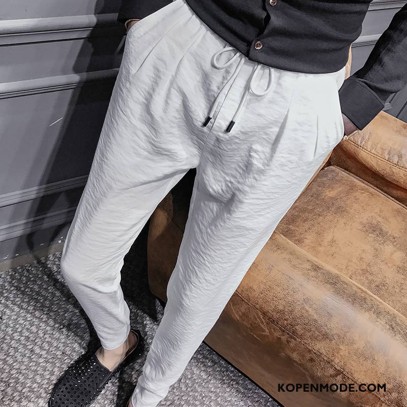 Broeken Heren Harlan Voorjaar Trend Mannen Joggingbroek Casual Broek Grijs Licht