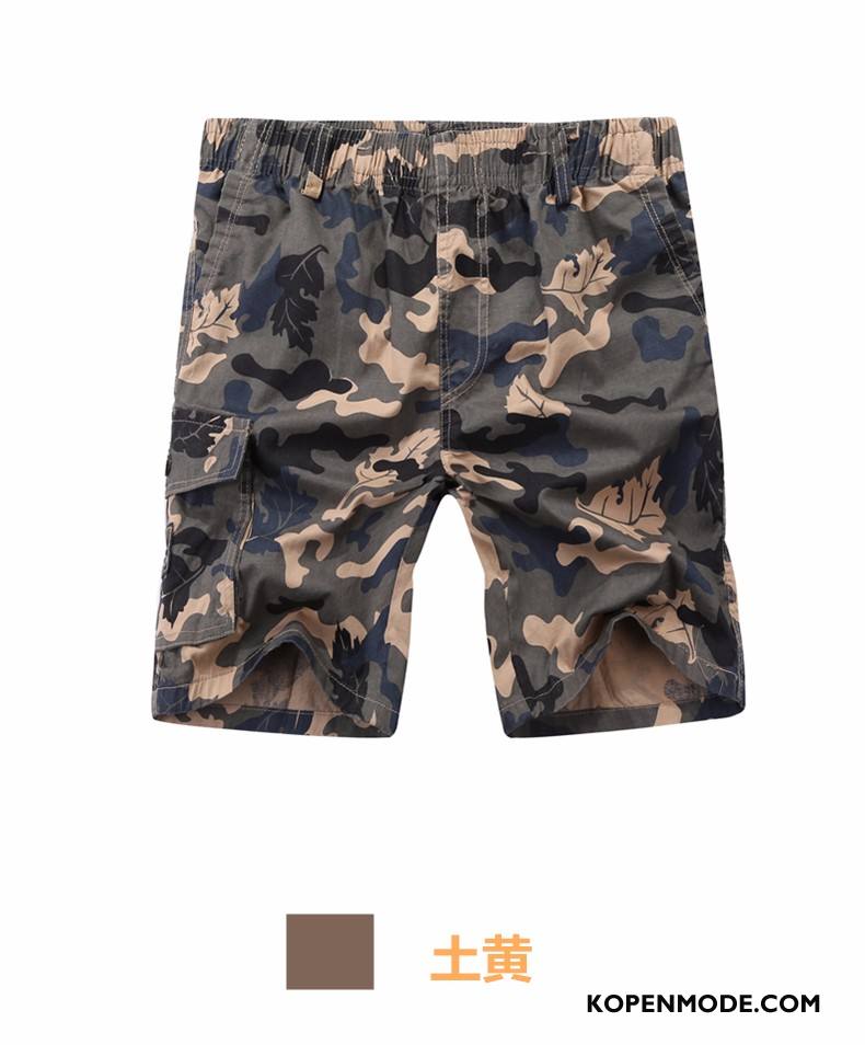 Broeken Heren Korte Broek Sport Mannen Outdoor Zomer Nieuw Legergroene Camouflage